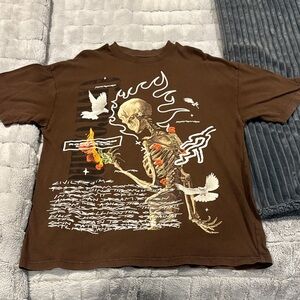 PacSun Brown Graphic Tee